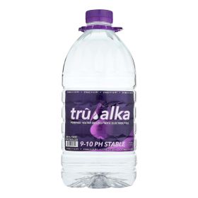 Tru Alka Stable 9-10 Ph Alkaline Water - Case Of 6 - 1 Gal