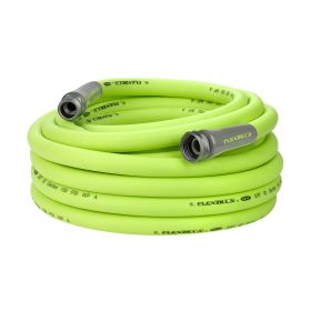 Flexzilla® Garden Hose, 3/4" x 50', 3/4" - 11 1/2 GHT Fittings, Flexible Hybrid Polymer, ZillaGreen®