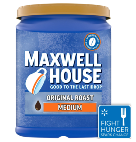 Maxwell House Original Roast Ground Coffee;  42.5 oz. Canister