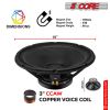 5 Core 15 Inch Subwoofer Speaker 8 Ohm Full Range Replacement DJ Bass Sub Woofer - FR 15 185 AL 300W