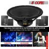 5 Core 15 Inch Subwoofer Speaker 8 Ohm Full Range Replacement DJ Bass Sub Woofer - FR 15 185 AL 300W