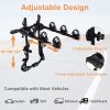 Trunk Mount Bike Rack with Adjustable Length and Angle