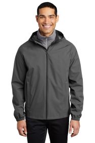 Port Authority Essential Rain Jacket J407 (Color: Graphite)