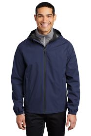 Port Authority Essential Rain Jacket J407 (Color: True Navy)