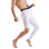 Men's Basketball Single Leg Tight Sports Pants 1/2 One Leg Compression Pants