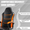 Ergonomic Gaming Chair, Comfortable Computer Chair for Heavy People, PU Leather Video Game Chairs for Adults, Adjustable Office Chair Gamer Chair