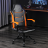 Ergonomic Gaming Chair, Comfortable Computer Chair for Heavy People, PU Leather Video Game Chairs for Adults, Adjustable Office Chair Gamer Chair