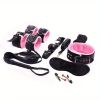 BDSM Bondage Set; Erotic Bed Games; Adults Handcuffs; Nipple Clamps; Whip Spanking Anal Plug Vibrator SM Kit; Sex Toys For Couples