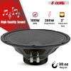 5 Core 12 inch Replacement Speaker 200W Peak Power 8 Ohm 30 Oz Magnet Pro Audio Sub Woofer Driver - SP 12120