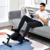 Indoor Under Desk Arms Legs Folding Pedal Exercise Bike With Electronic Display